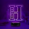 LED Letter lamp H