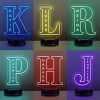 LED Letter lamp met naam