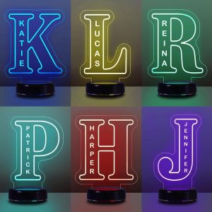 LED Letter lamp met naam