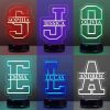 letter naam lamp