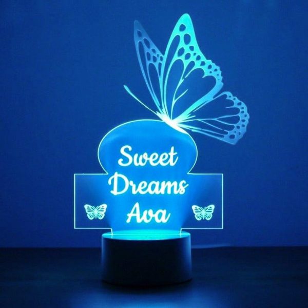 vlinder lamp babykamer