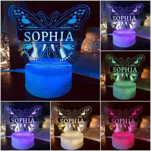 vlinder lamp kinderkamer