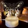 vlinder lamp kinderkamer wit