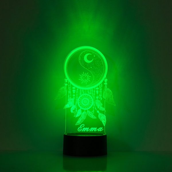 dreamcatcher nachtlampje groen