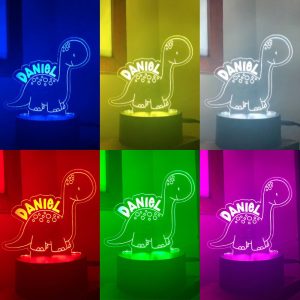 baby dino led lamp