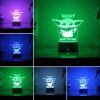 baby yoda lamp met naam