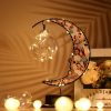 halve maanlamp met foto's