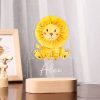 houten babylampje