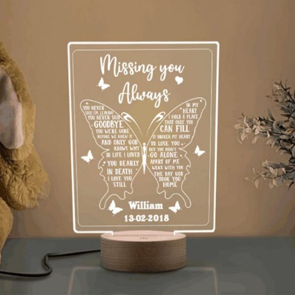 in memoriam lamp