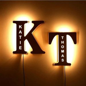 letter lamp