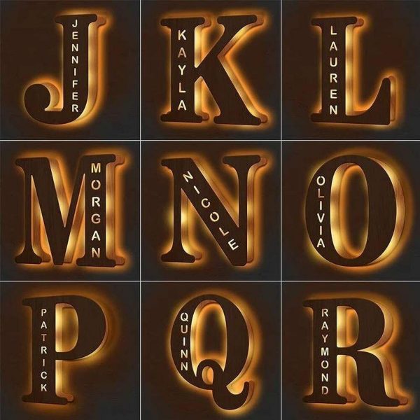 letter lamp j k l m n o p q r