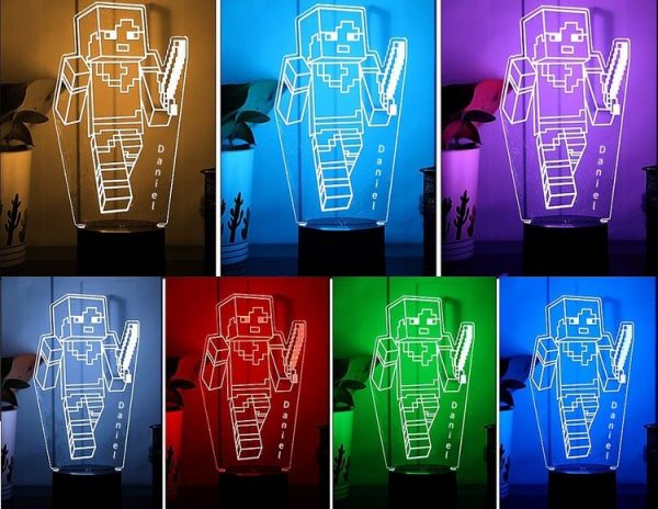 minecraft led lamp