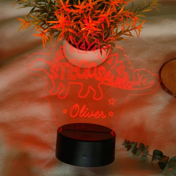 naamlamp stegosaurus