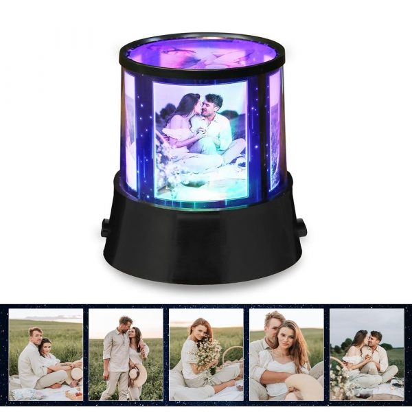 projectie lamp met fotos