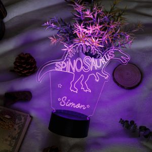 spinosaurus naamlamp