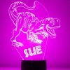 t-rex 3d lamp