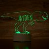 tyrannosaurus lamp met naam