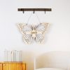 vlinder lamp hout
