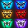 vlinder lamp met naam kleuren