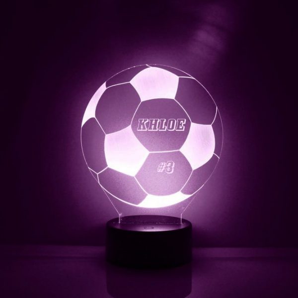 voetbal bureau lamp