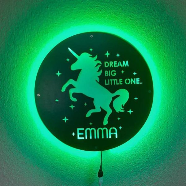 wandlamp eenhoorn