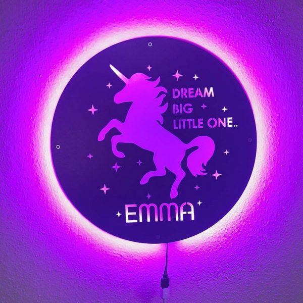 wandlamp unicorn hout