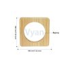 houten lamp met naam afmetingen
