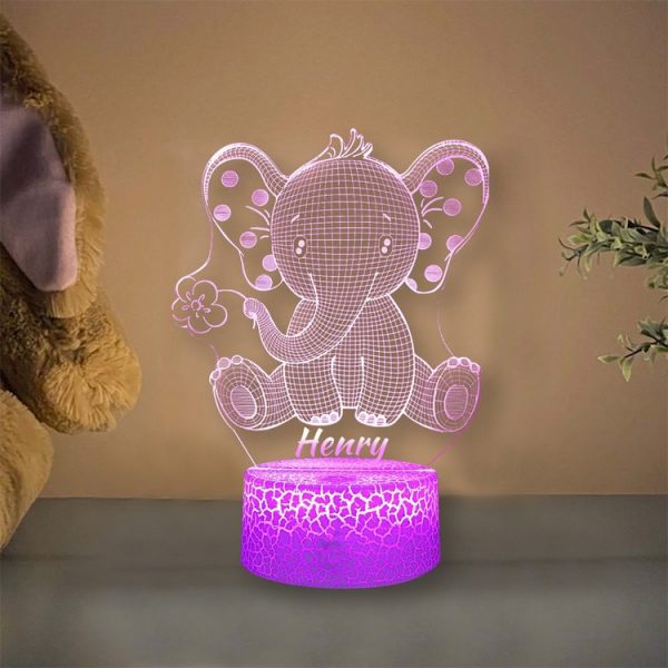 nachtlampje baby olifant