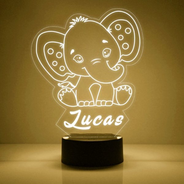 olifant lamp babykamer