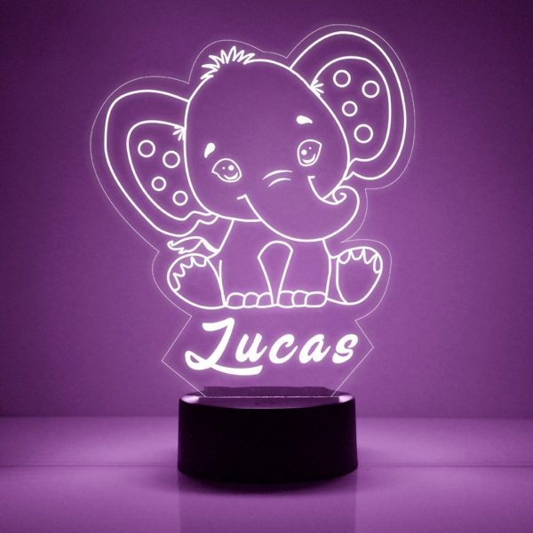 olifanten lamp kinderkamer