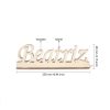 houten naamlamp