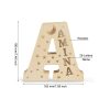 letterlamp afmetingen