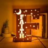 letterlamp letter f