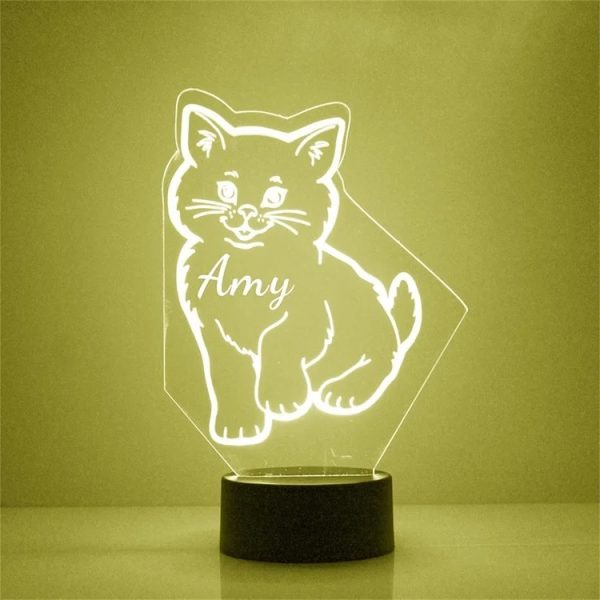 dierenlamp voor kat en hond gepersonaliseerd