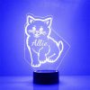 dierenlamp gepersonaliseerd en datum