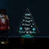 Kerstverlichting gepersonaliseerde naam lamp