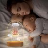 Maan nachtlamp met naam babykamer
