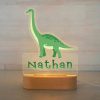 dino nachtlampje brachiosaurus gepersonaliseerd met naam