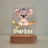 Koala nachtlampje gepersonaliseerd met naam