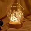 Foto lamp met familie foto naar keuze