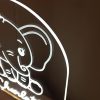 Olifant 3D led nachtlampje met naam