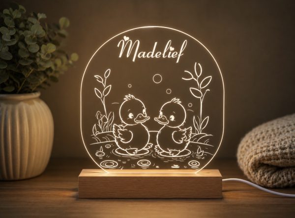 Woodland-eendjes-lamp-met-naam