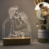 getekende foto lamp
