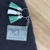 Sleutelhanger Rotterdam skyline met naam gepersonaliseerd