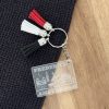 Sleutelhanger skyline Amsterdam gepersonaliseerd met naam