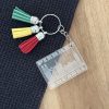 sleutelhanger Brussel skyline met naam