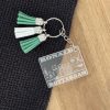 Skyline Rotterdam sleutelhanger met naam gepersonaliseerd