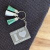 Sleutelhanger I Love Rotterdam met naam