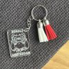 Amsterdam bulldog met naam sleutelhanger