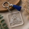 gedenk sleutelhanger dieren met naam